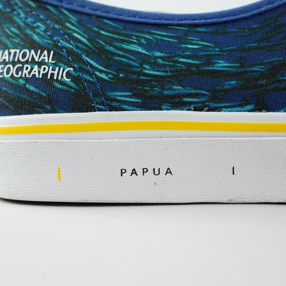 Vans Classic National Geographic Era Ocean Blue Shoes Mens Size 11.5 VN0A2Z5I002 - Picture 12 of 16